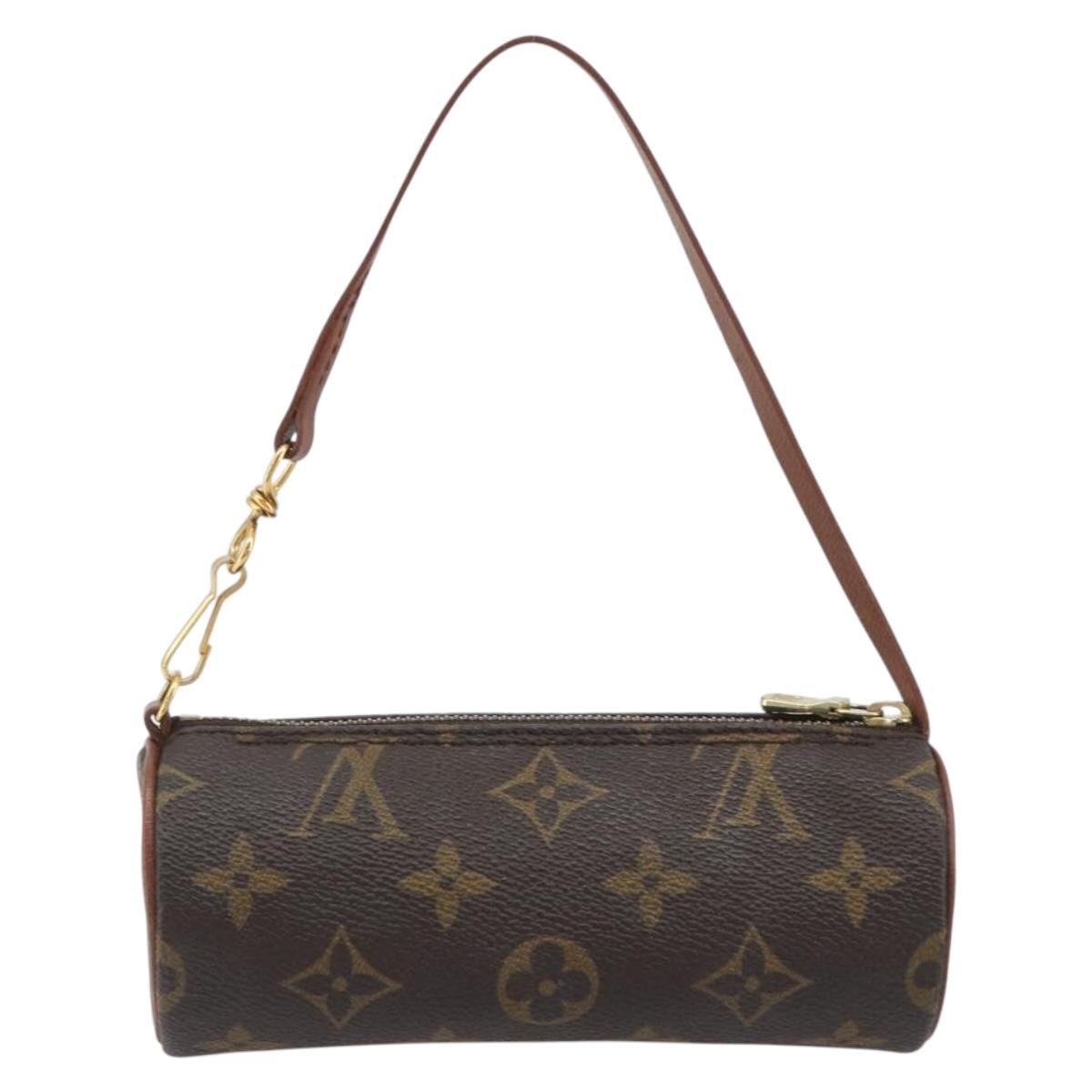 LOUIS VUITTON Monogram Papillon Pouch LV Auth 193418V