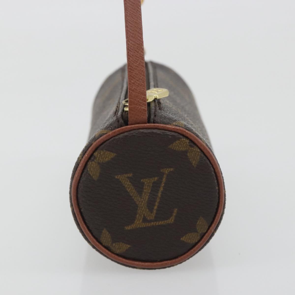 LOUIS VUITTON Monogram Papillon Pouch LV Auth 193418V