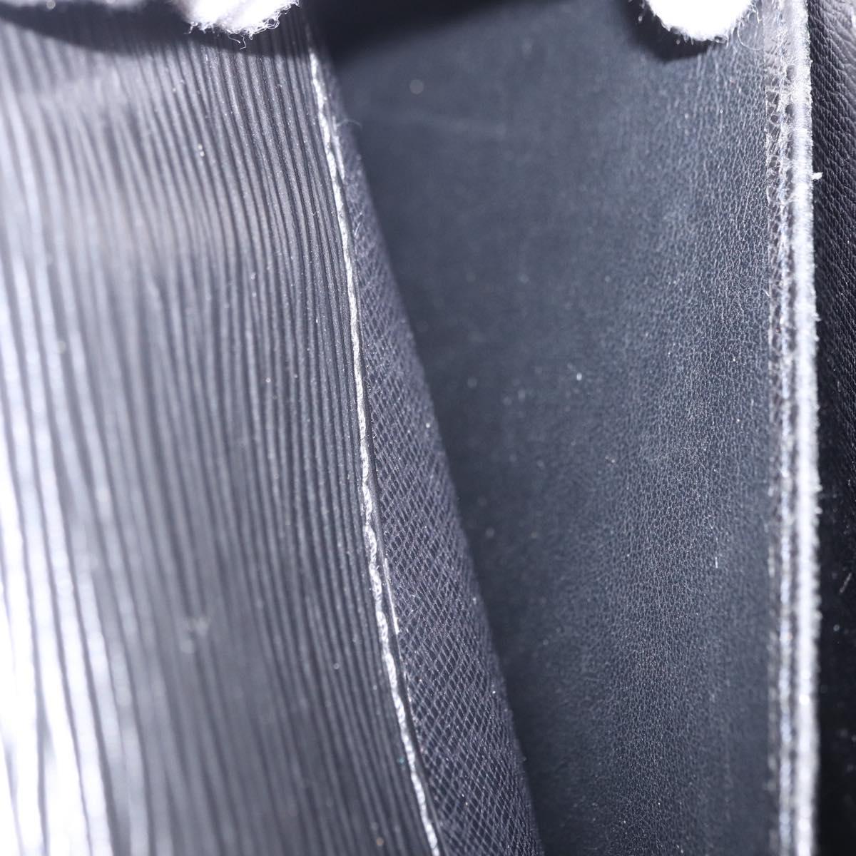 LOUIS VUITTON Epi ServietteConseiller Business Bag Black M54422 LV Auth 193430