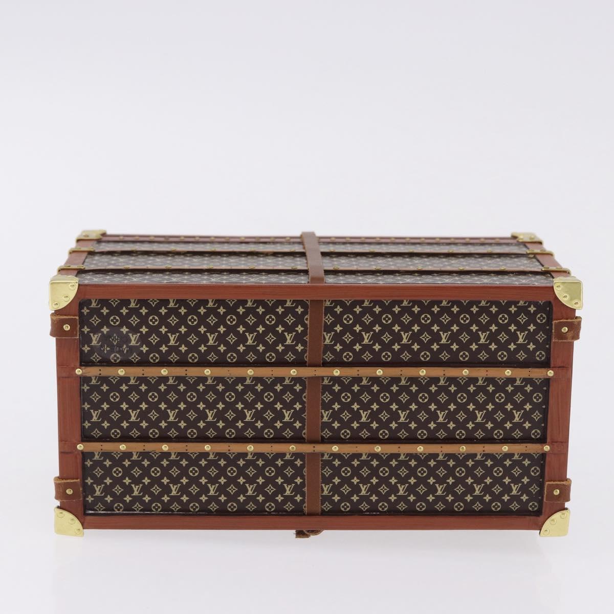 LOUIS VUITTON Miss France Paper Weight Brown M99408 LV Auth 193432V