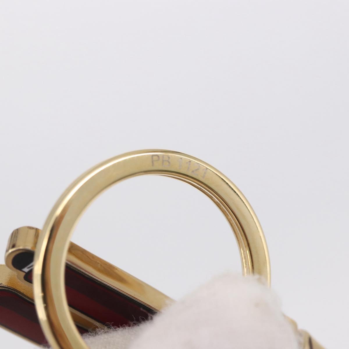 LOUIS VUITTON Porte Cles Bloombellboy Bag Charm metal Gold M66493 Auth 193433V