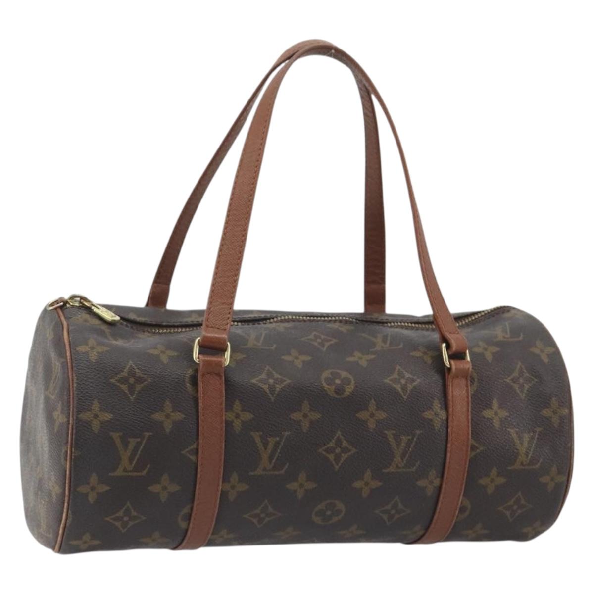 LOUIS VUITTON Monogram Papillon 30 Hand Bag M51365 LV Auth 193438