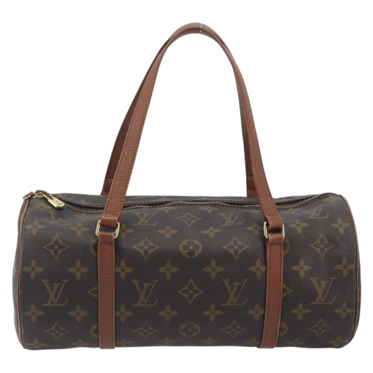 LOUIS VUITTON Monogram Papillon 30 Hand Bag M51365 LV Auth 193438