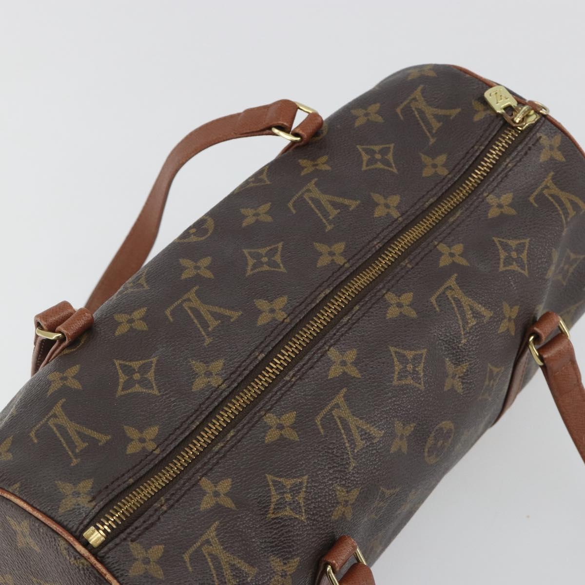 LOUIS VUITTON Monogram Papillon 30 Hand Bag M51365 LV Auth 193438