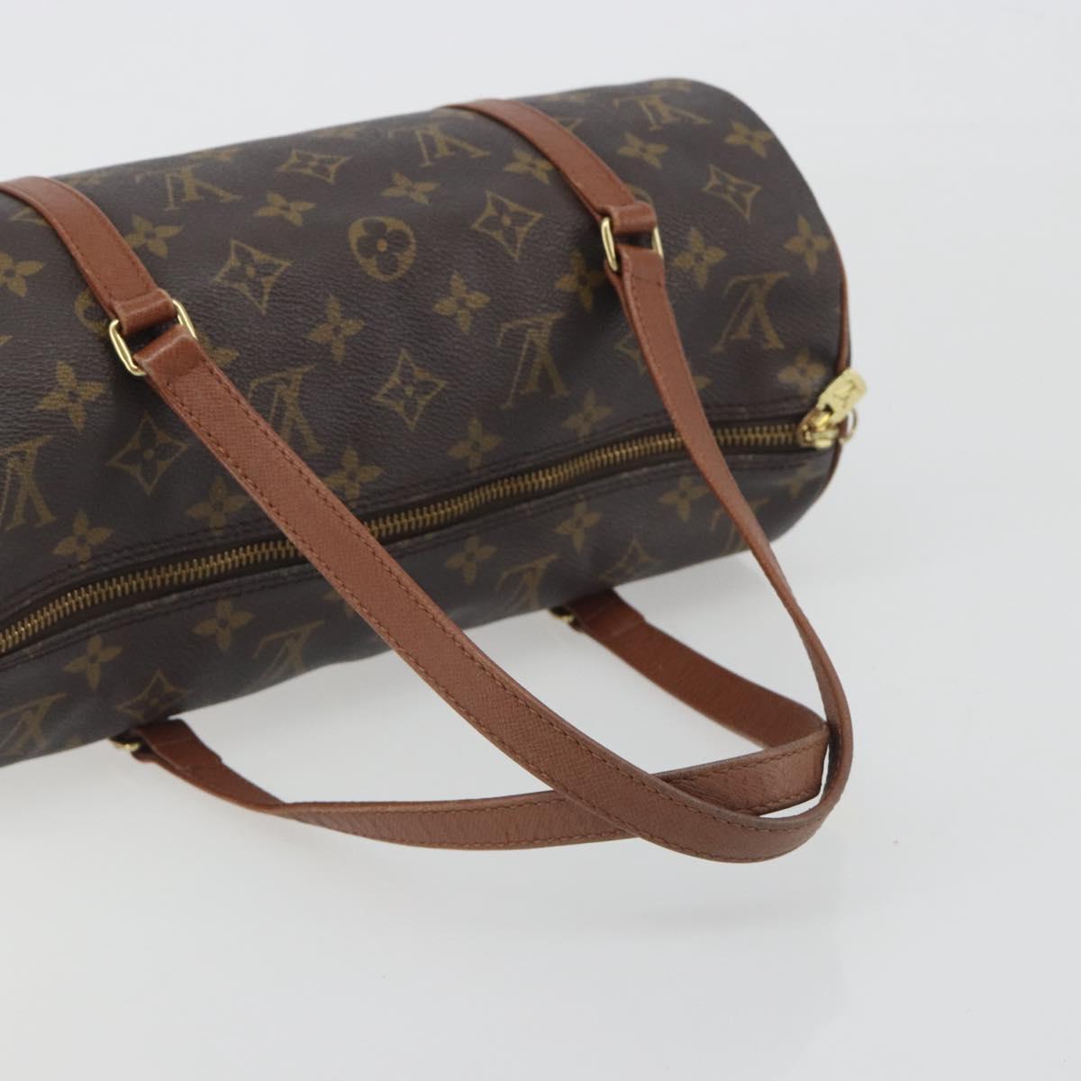 LOUIS VUITTON Monogram Papillon 30 Hand Bag M51365 LV Auth 193438