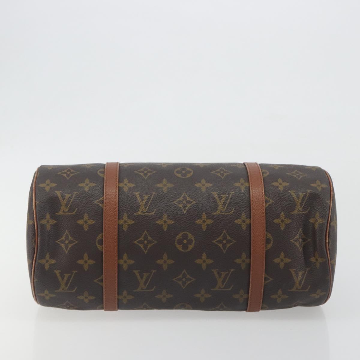 LOUIS VUITTON Monogram Papillon 30 Hand Bag M51365 LV Auth 193438
