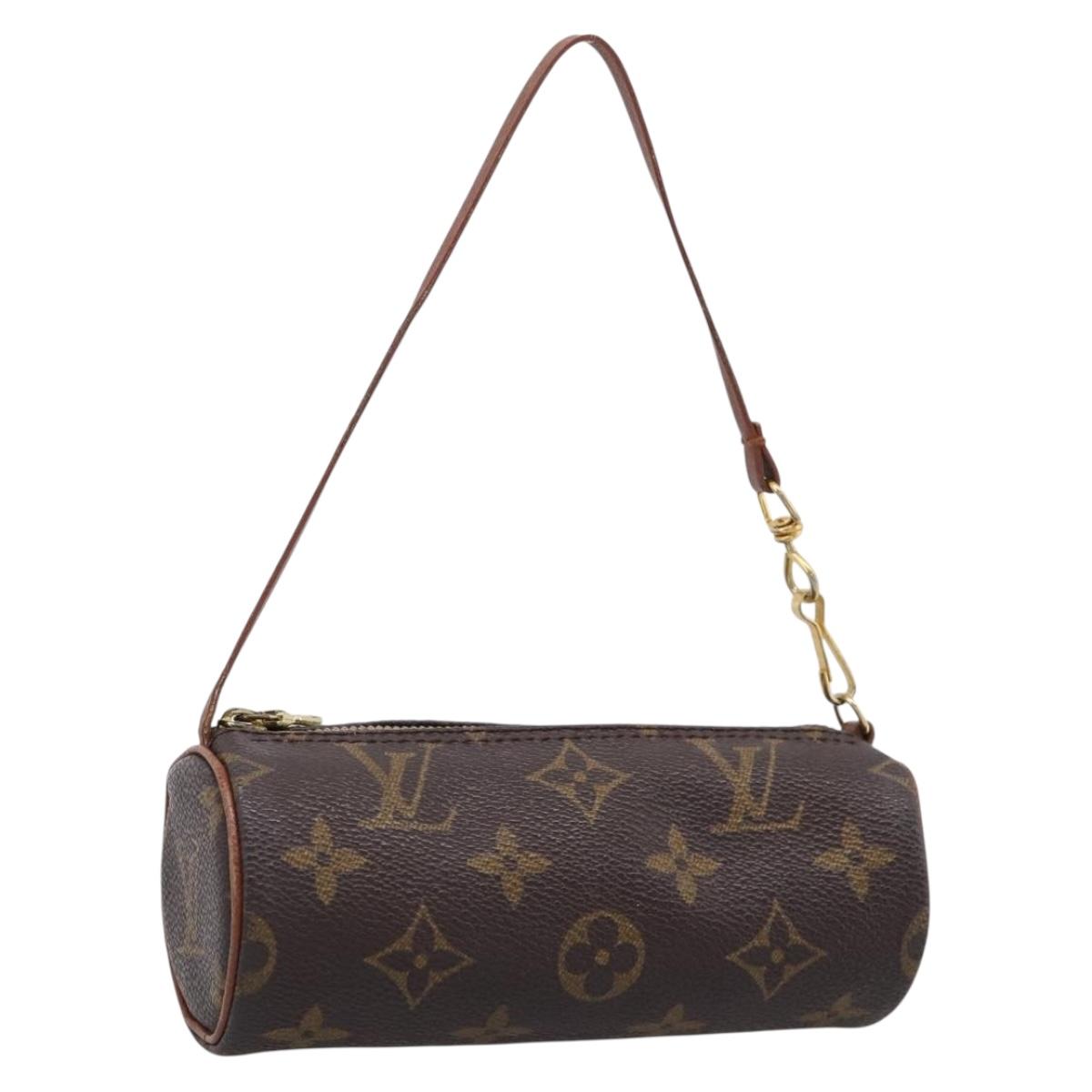 LOUIS VUITTON Monogram Papillon Pouch LV Auth 193439A