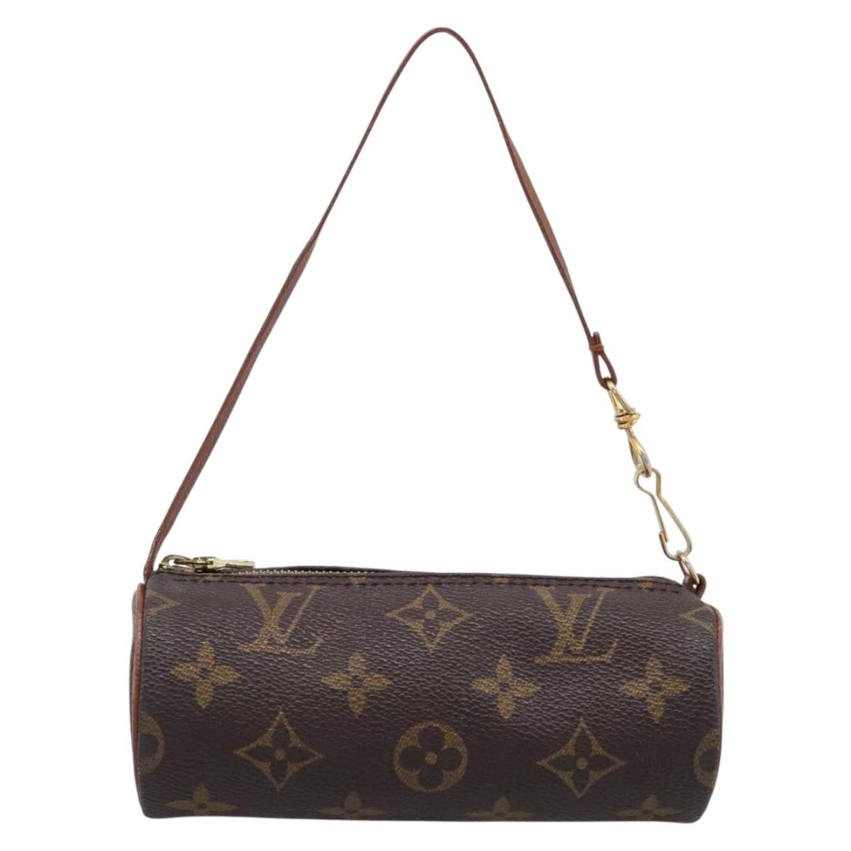 LOUIS VUITTON Monogram Papillon Pouch LV Auth 193439A