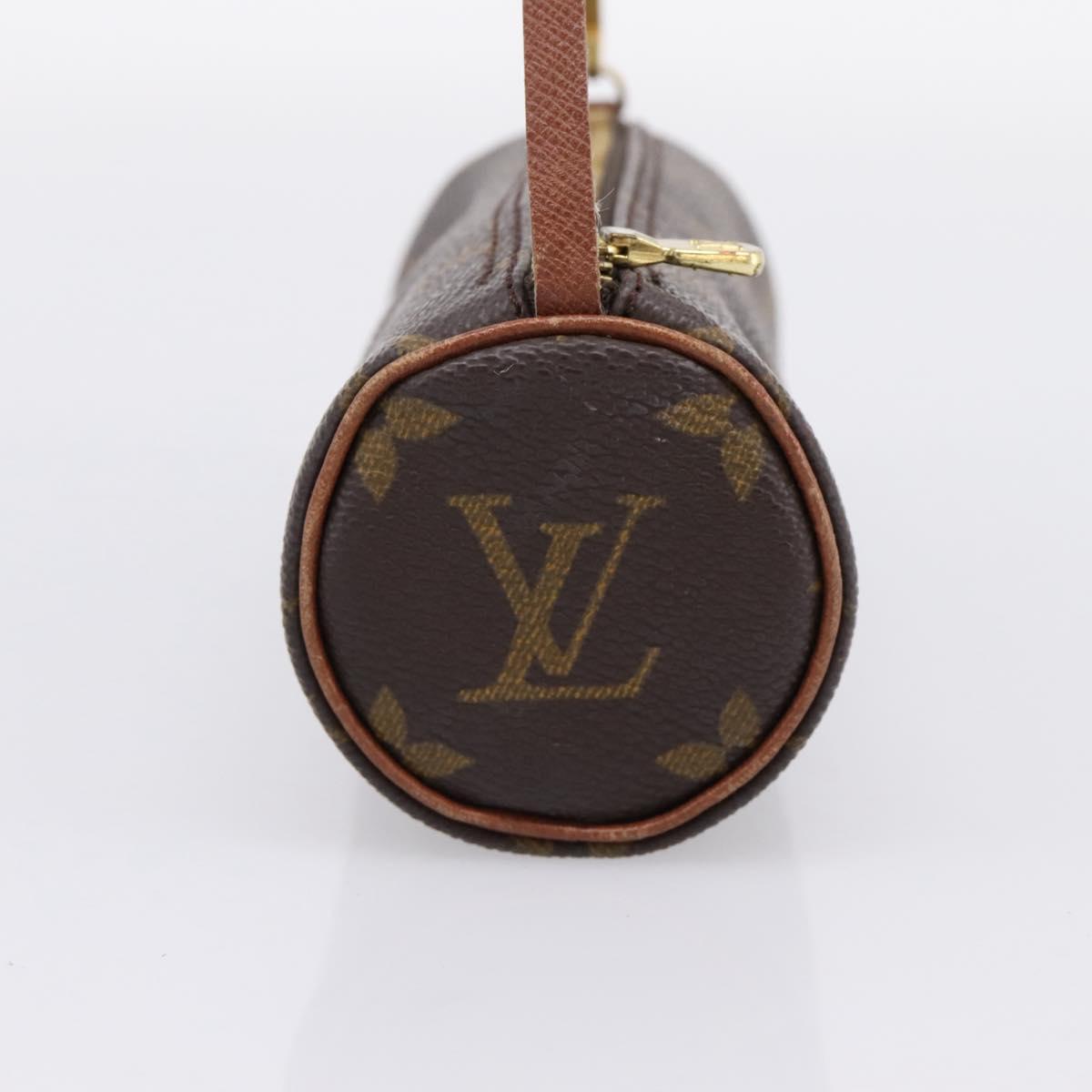 LOUIS VUITTON Monogram Papillon Pouch LV Auth 193439A