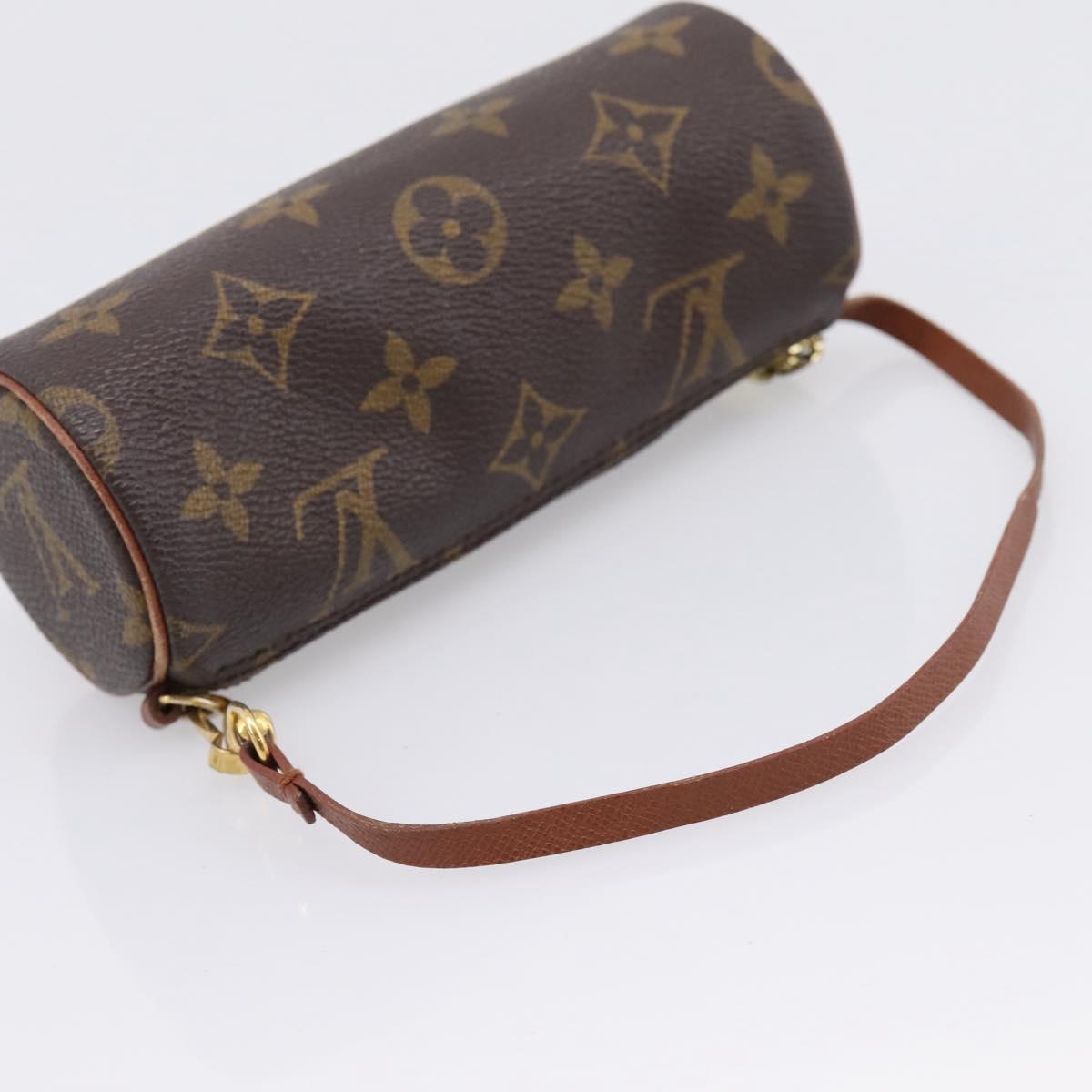 LOUIS VUITTON Monogram Papillon Pouch LV Auth 193439A