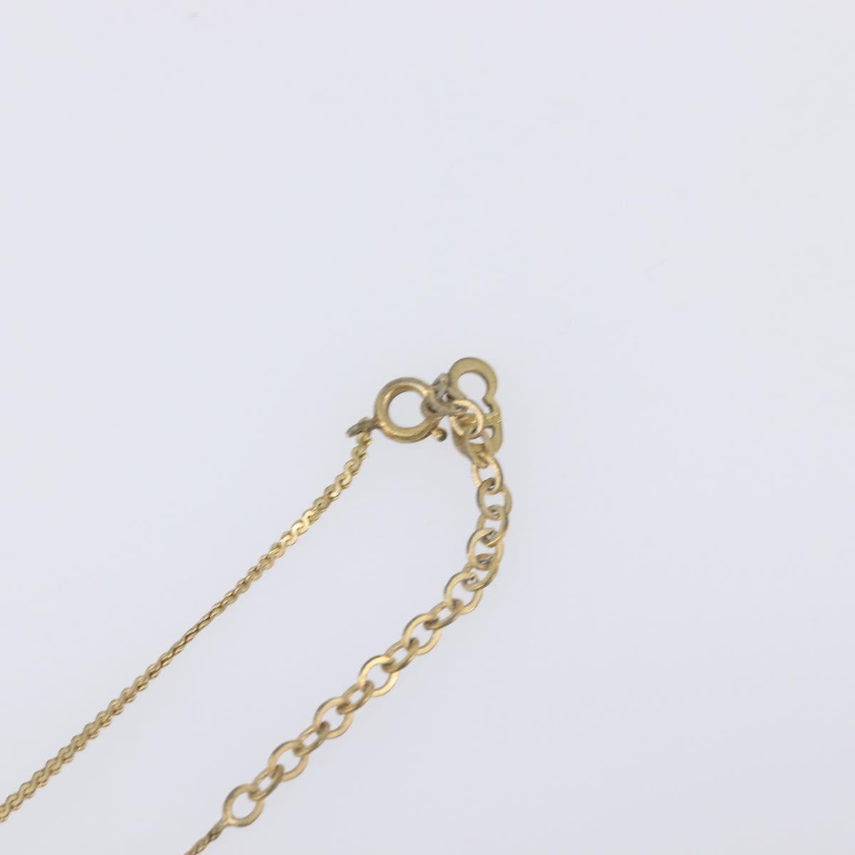 Christian Dior Necklace metal Gold Tone Auth 193456
