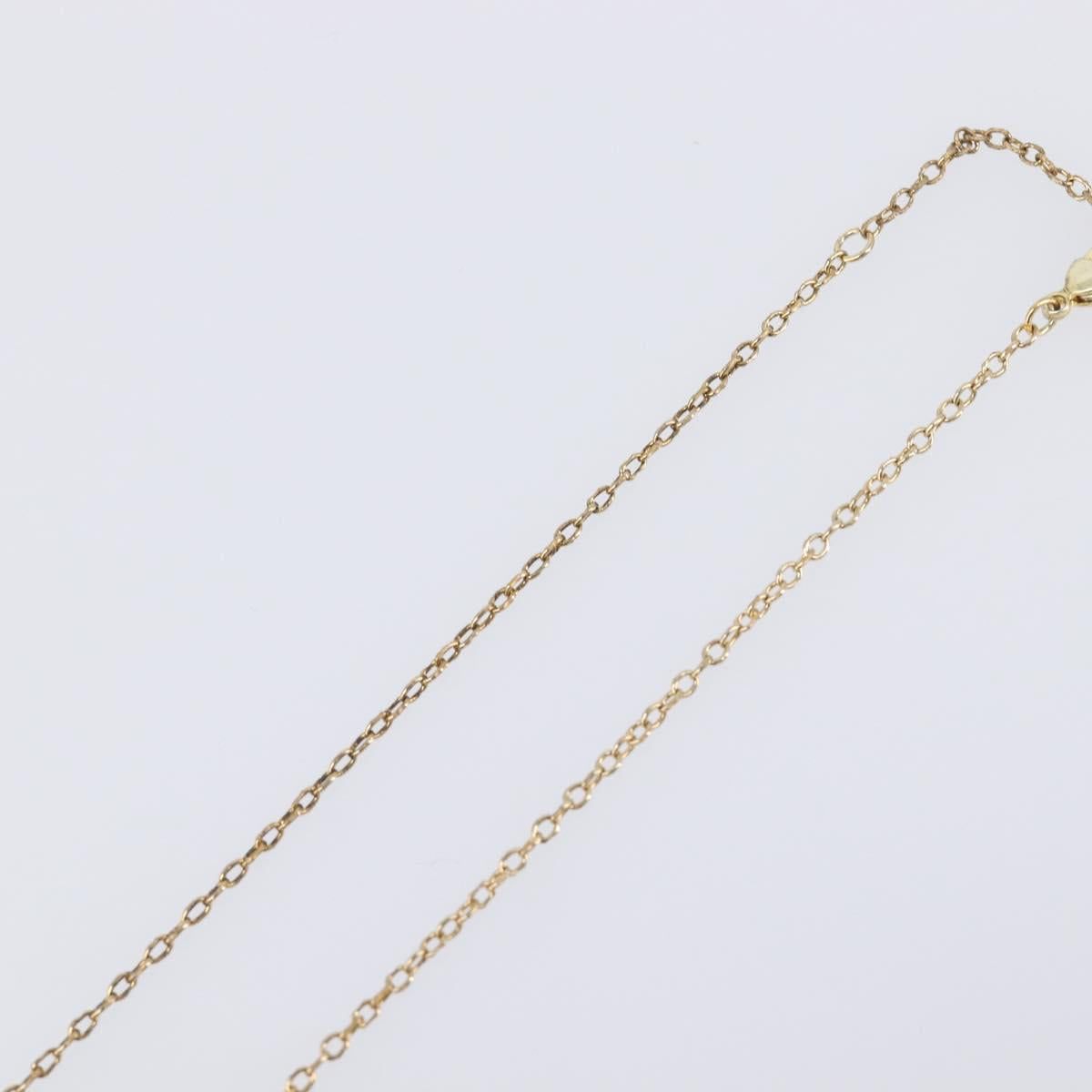 Christian Dior Necklace metal Gold Tone Auth 193471