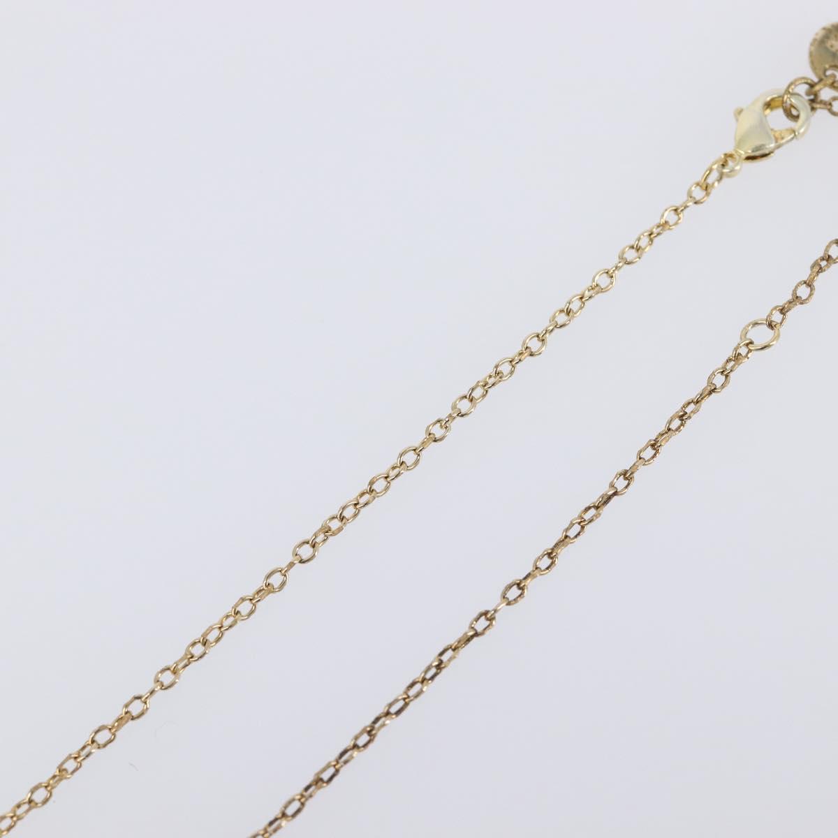 Christian Dior Necklace metal Gold Tone Auth 193471