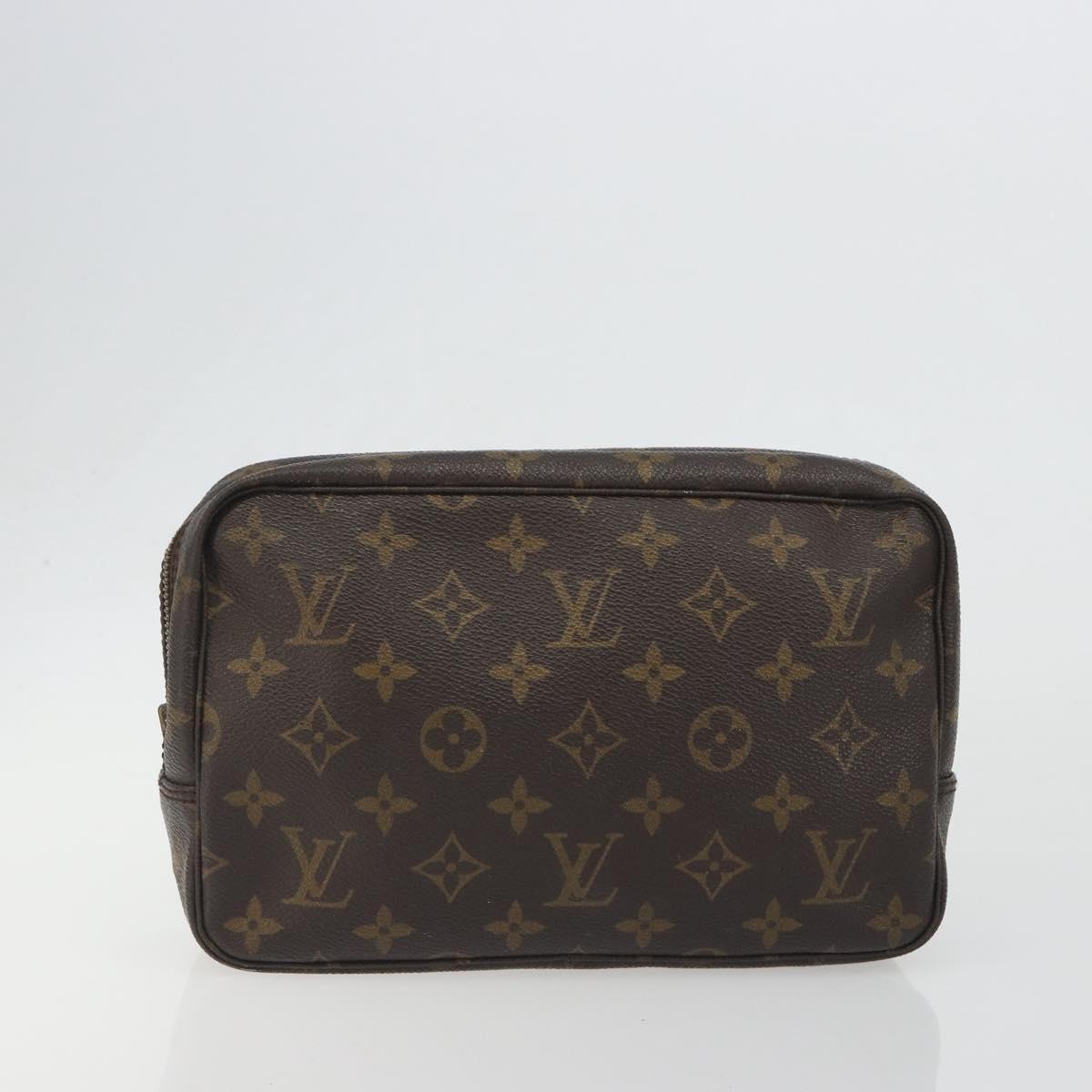 LOUIS VUITTON Monogram Pouch 2 Set LV Auth 193487