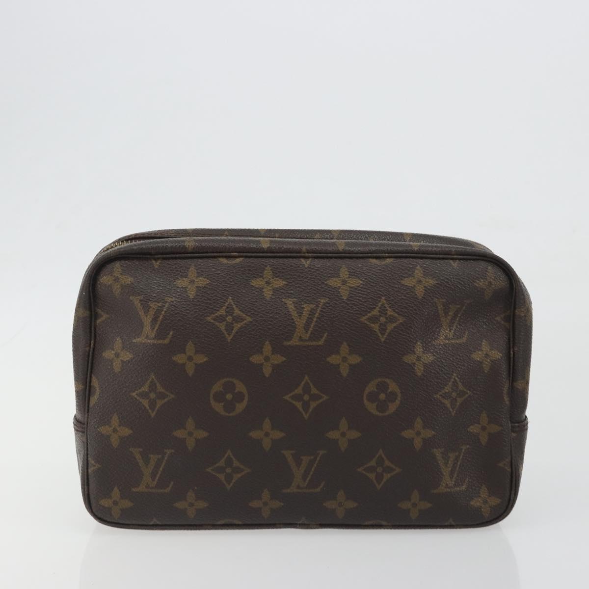 LOUIS VUITTON Monogram Pouch 2 Set LV Auth 193487