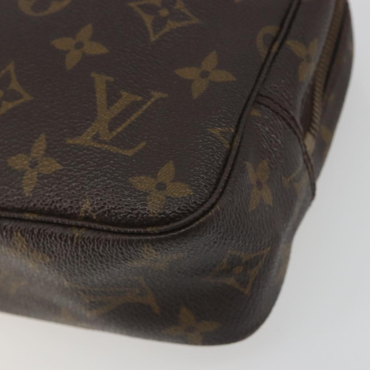 LOUIS VUITTON Monogram Pouch 2 Set LV Auth 193487