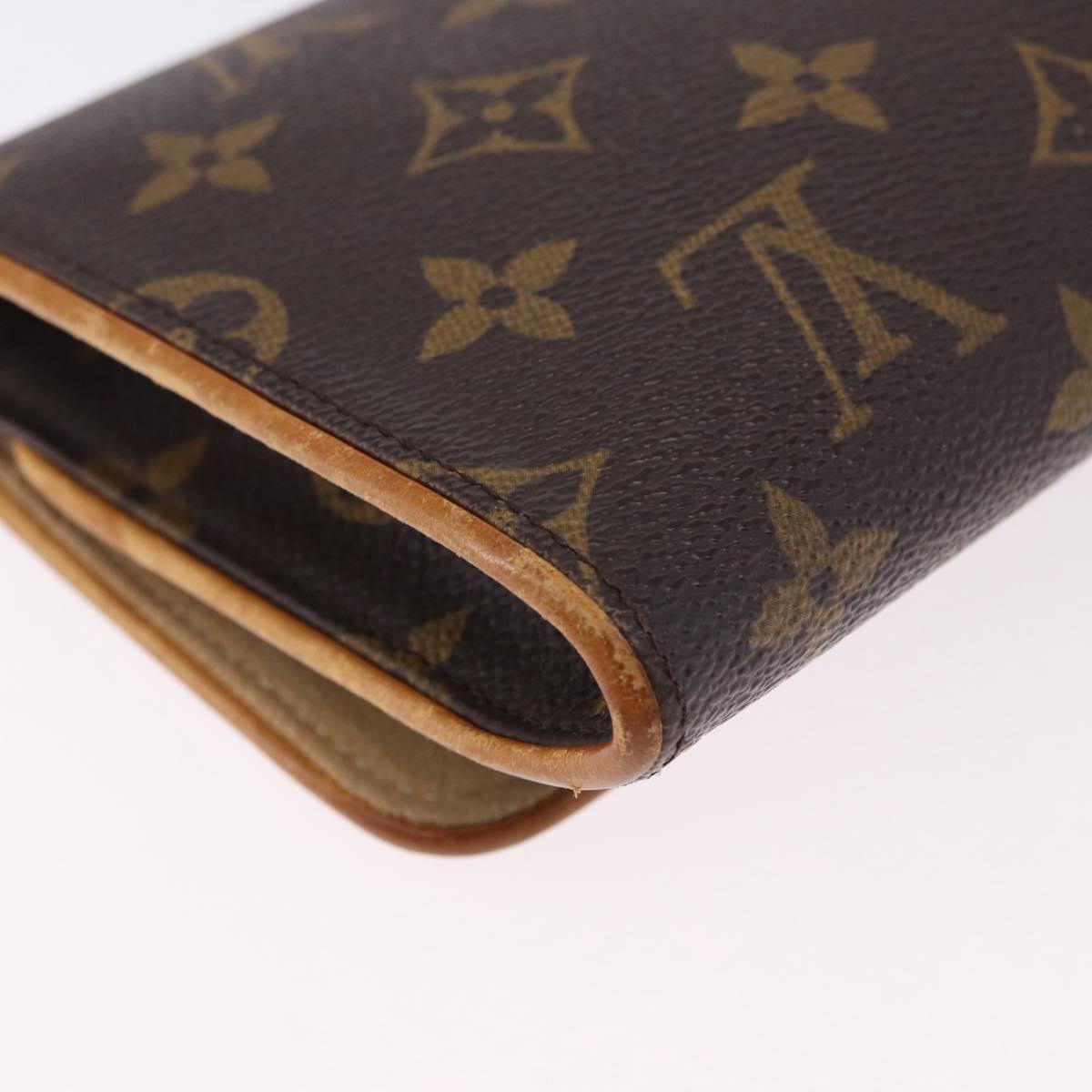 LOUIS VUITTON Monogram Pochette Twin GM Shoulder Bag M51852 LV Auth 193501