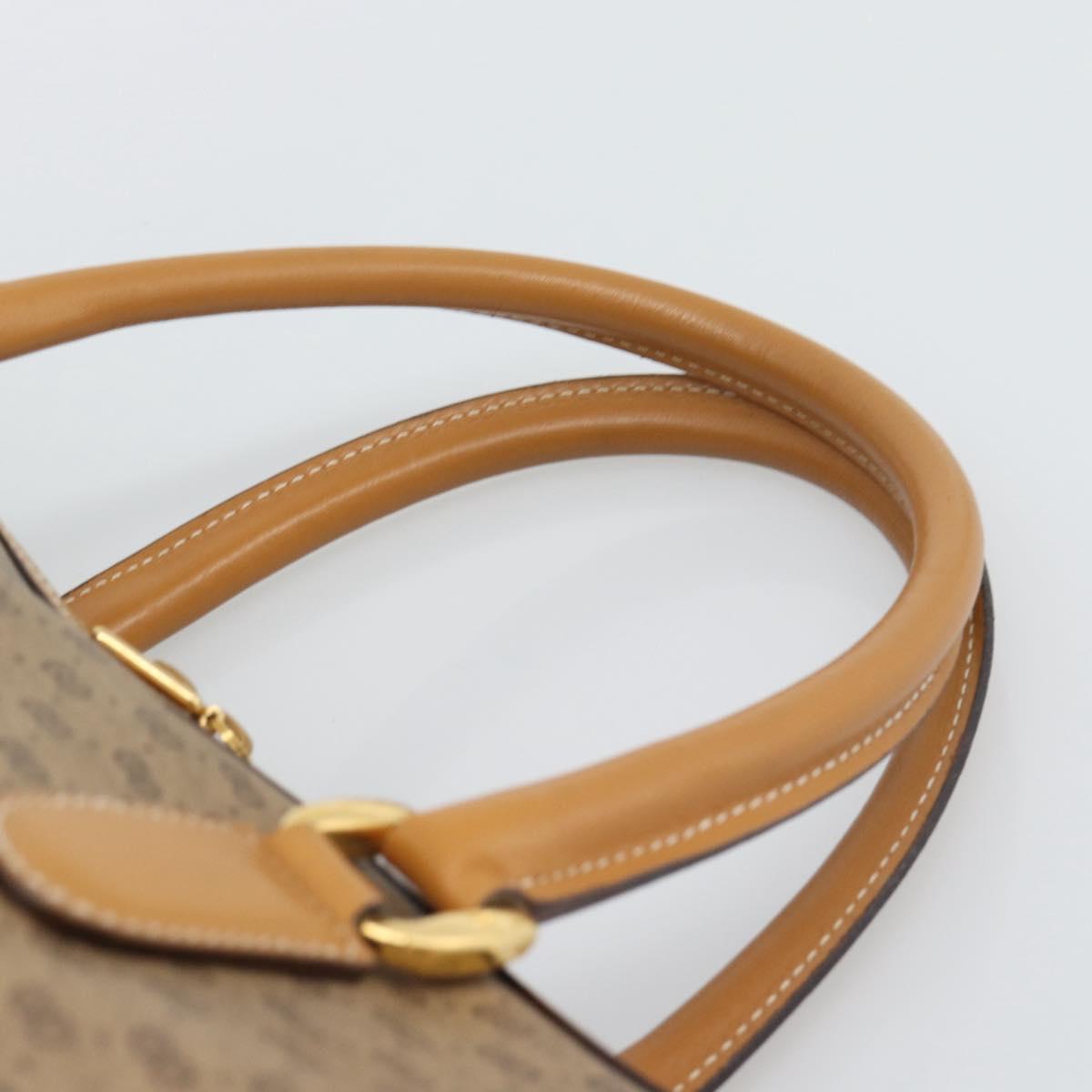 GUCCI Micro GG Supreme Hand Bag PVC 2way Beige Gold 002 122 0033 Auth 193503