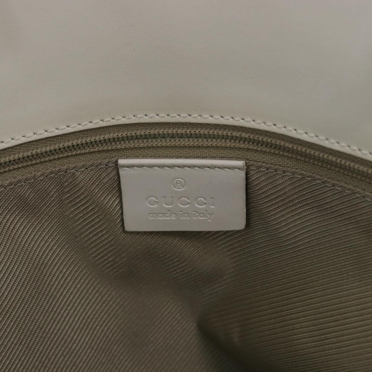 GUCCI GG Canvas Tote Bag Light Blue Gold 002 1098 Auth 193504