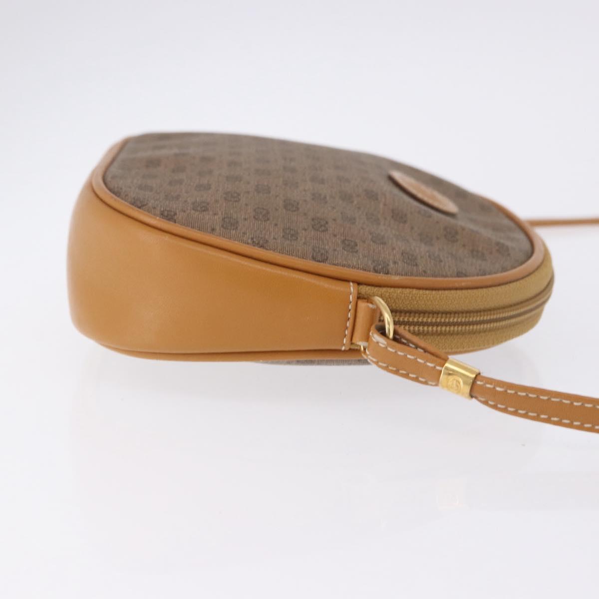 GUCCI Micro GG Supreme Shoulder Bag PVC Beige Gold 007 86 0094 Auth 193509