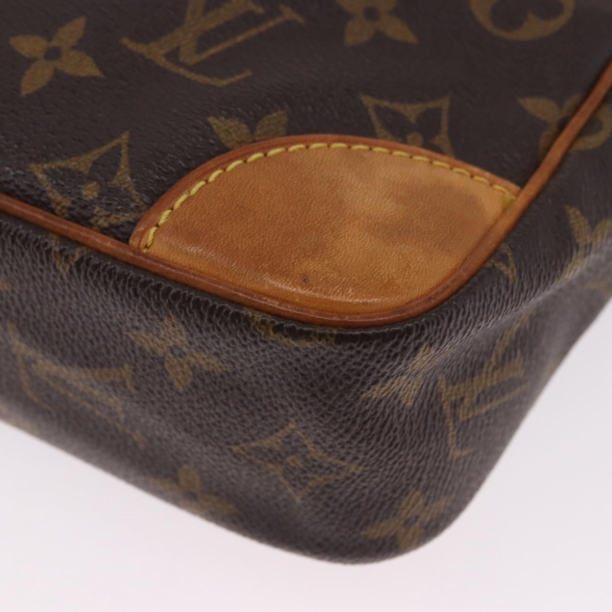 LOUIS VUITTON Monogram Compiegne 28 Clutch Bag M51845 LV Auth 193526