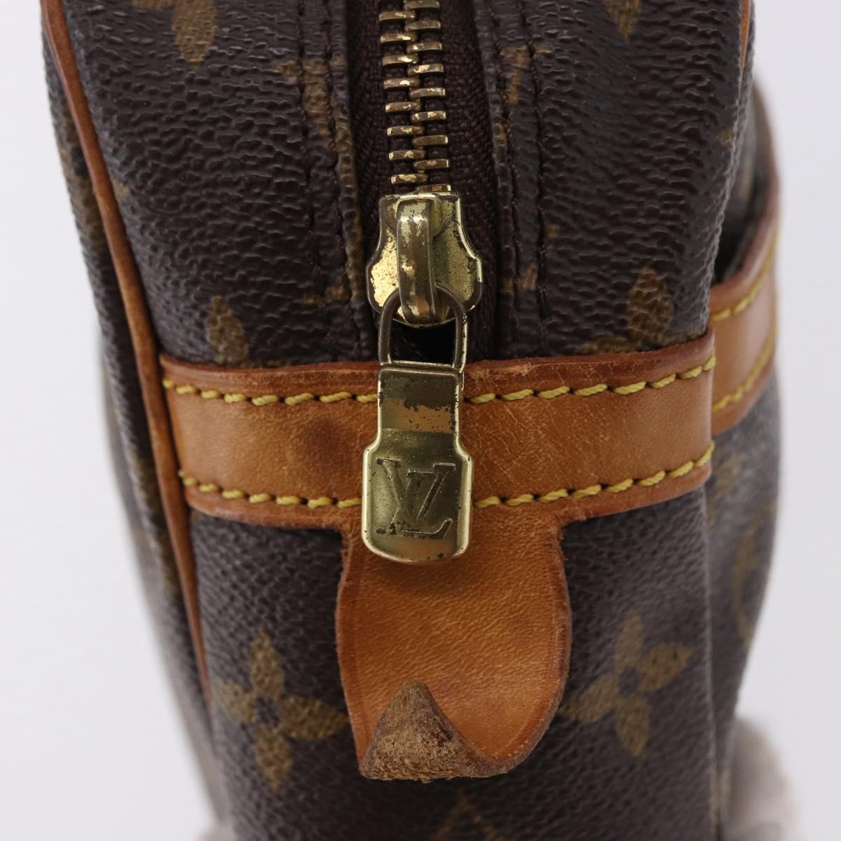 LOUIS VUITTON Monogram Compiegne 28 Clutch Bag M51845 LV Auth 193526