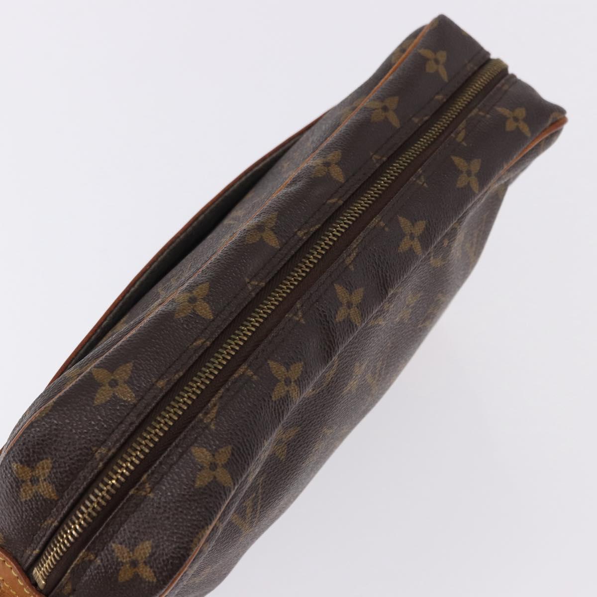 LOUIS VUITTON Monogram Compiegne 28 Clutch Bag M51845 LV Auth 193526