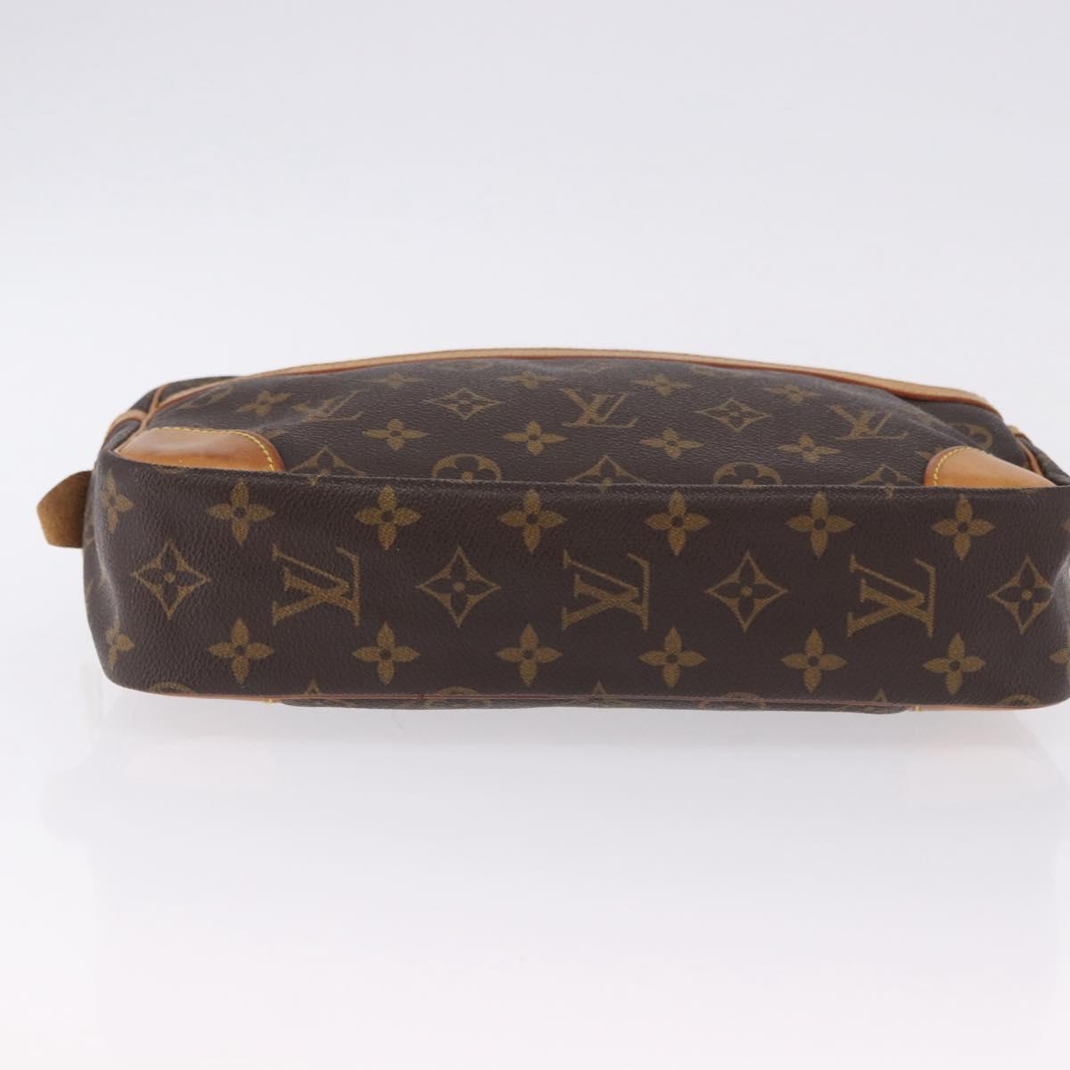 LOUIS VUITTON Monogram Compiegne 28 Clutch Bag M51845 LV Auth 193526