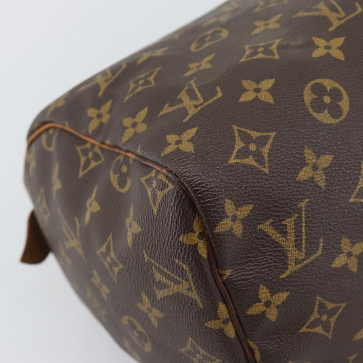 LOUIS VUITTON Monogram Speedy 30 Hand Bag M41526 LV Auth 193529