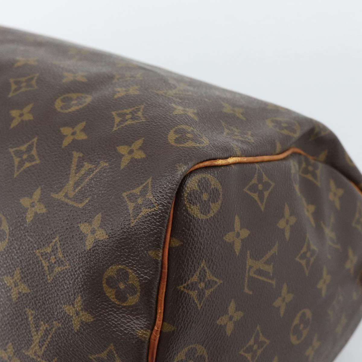 LOUIS VUITTON Monogram Speedy 35 Hand Bag M41524 LV Auth 193537