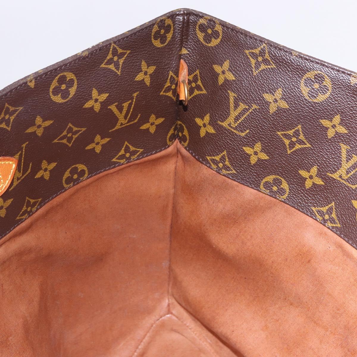 LOUIS VUITTON Monogram Sac Shopping Tote Bag M51108 LV Auth 193539A
