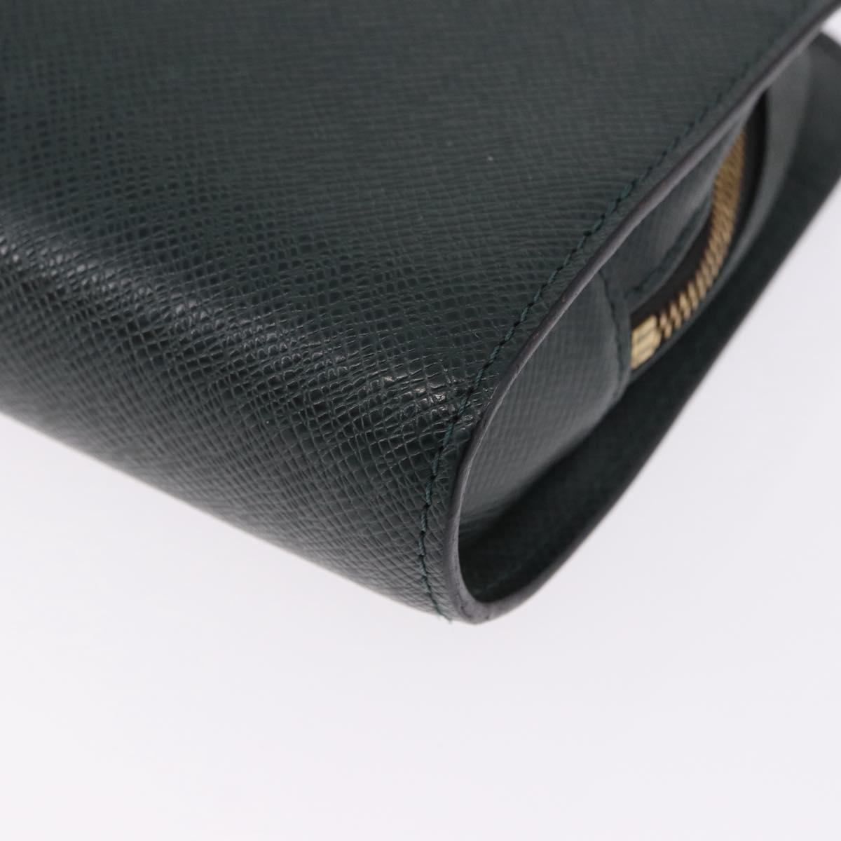 LOUIS VUITTON Taiga Baikal Clutch Bag Epicea M30184 LV Auth 193545A