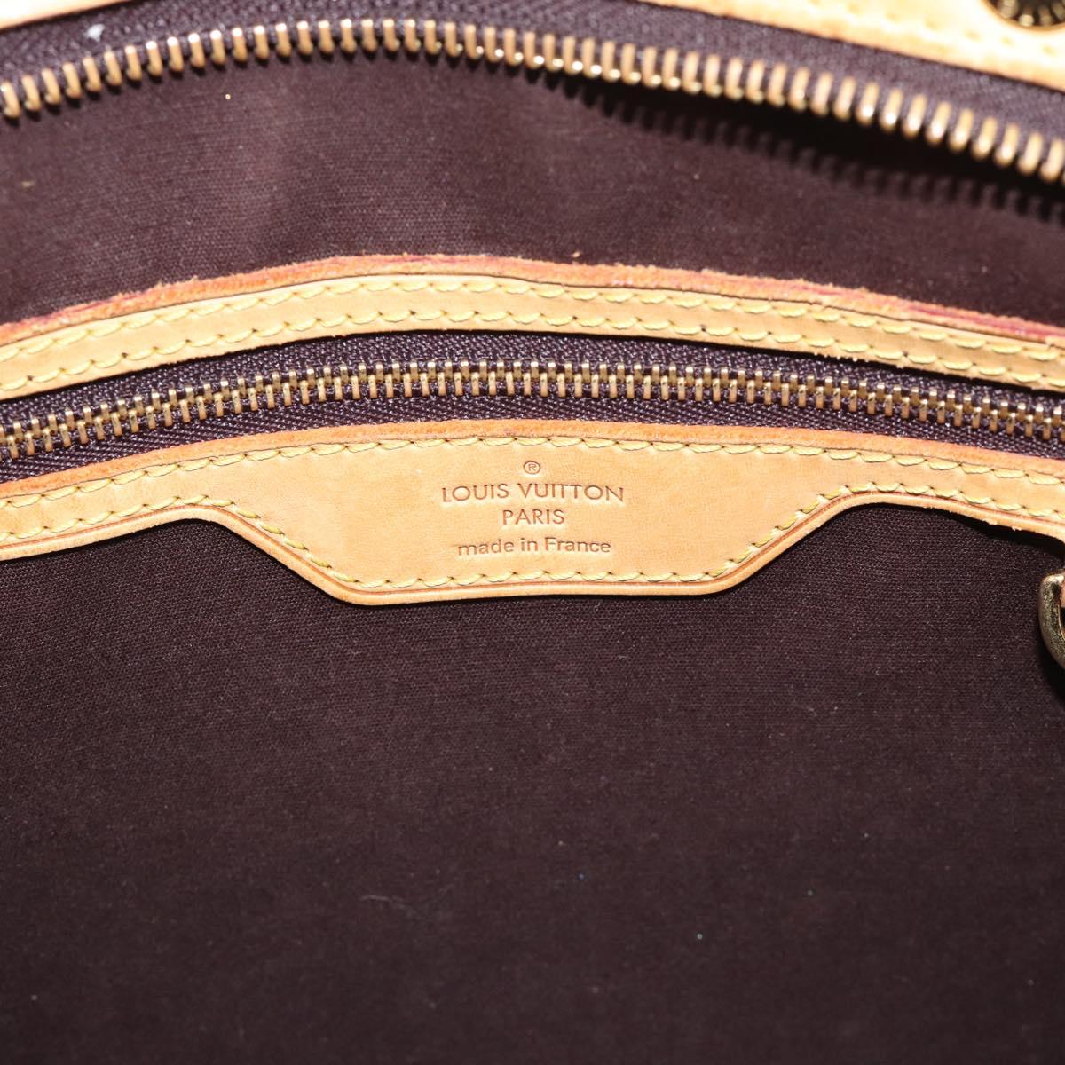 LOUIS VUITTON Monogram Vernis Blair MM Bag 2way Amarante M91619 LV Auth 193557