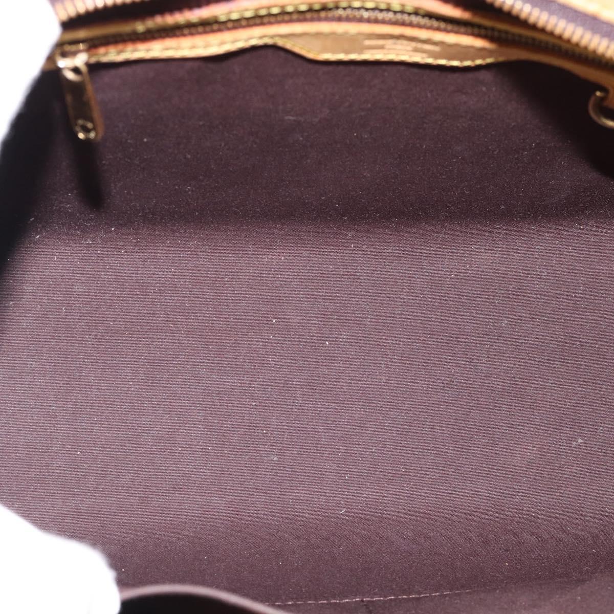 LOUIS VUITTON Monogram Vernis Blair MM Bag 2way Amarante M91619 LV Auth 193557