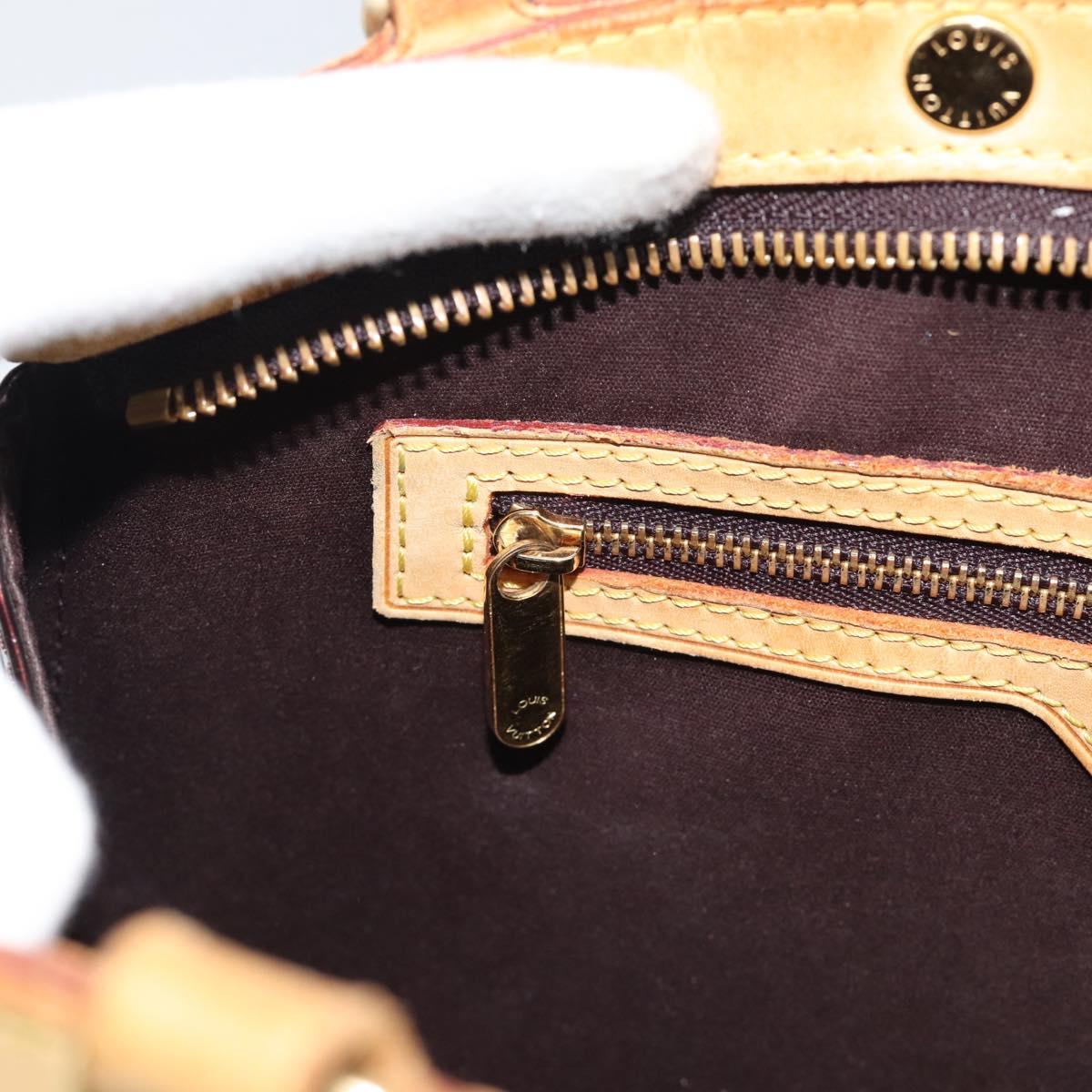 LOUIS VUITTON Monogram Vernis Blair MM Bag 2way Amarante M91619 LV Auth 193557