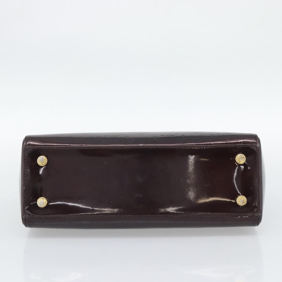 LOUIS VUITTON Monogram Vernis Blair MM Bag 2way Amarante M91619 LV Auth 193557