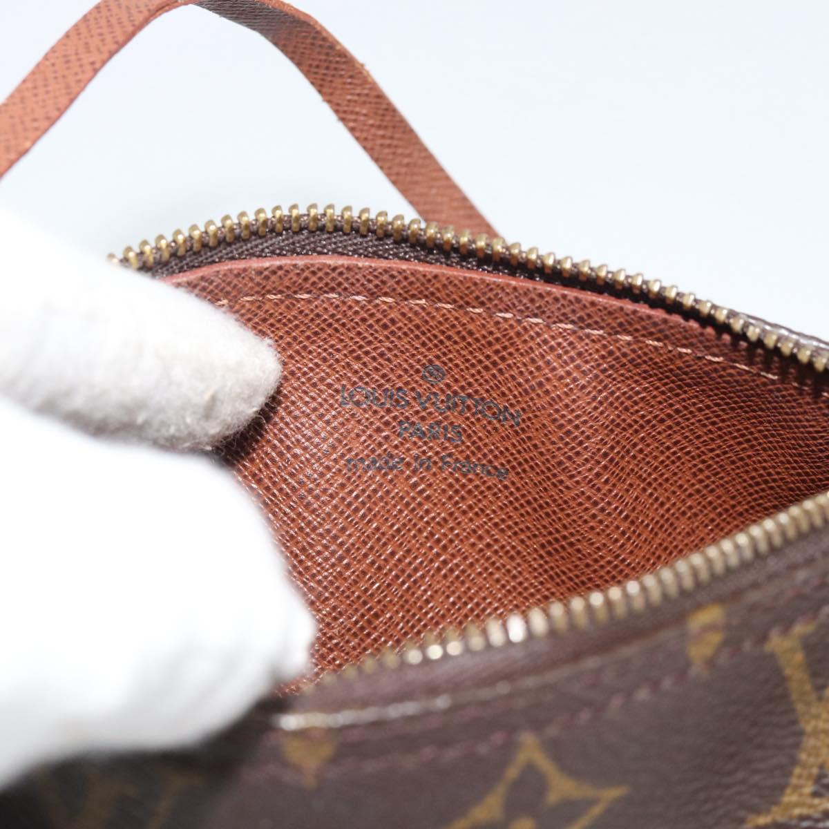 LOUIS VUITTON Monogram Papillon Pouch LV Auth 193561