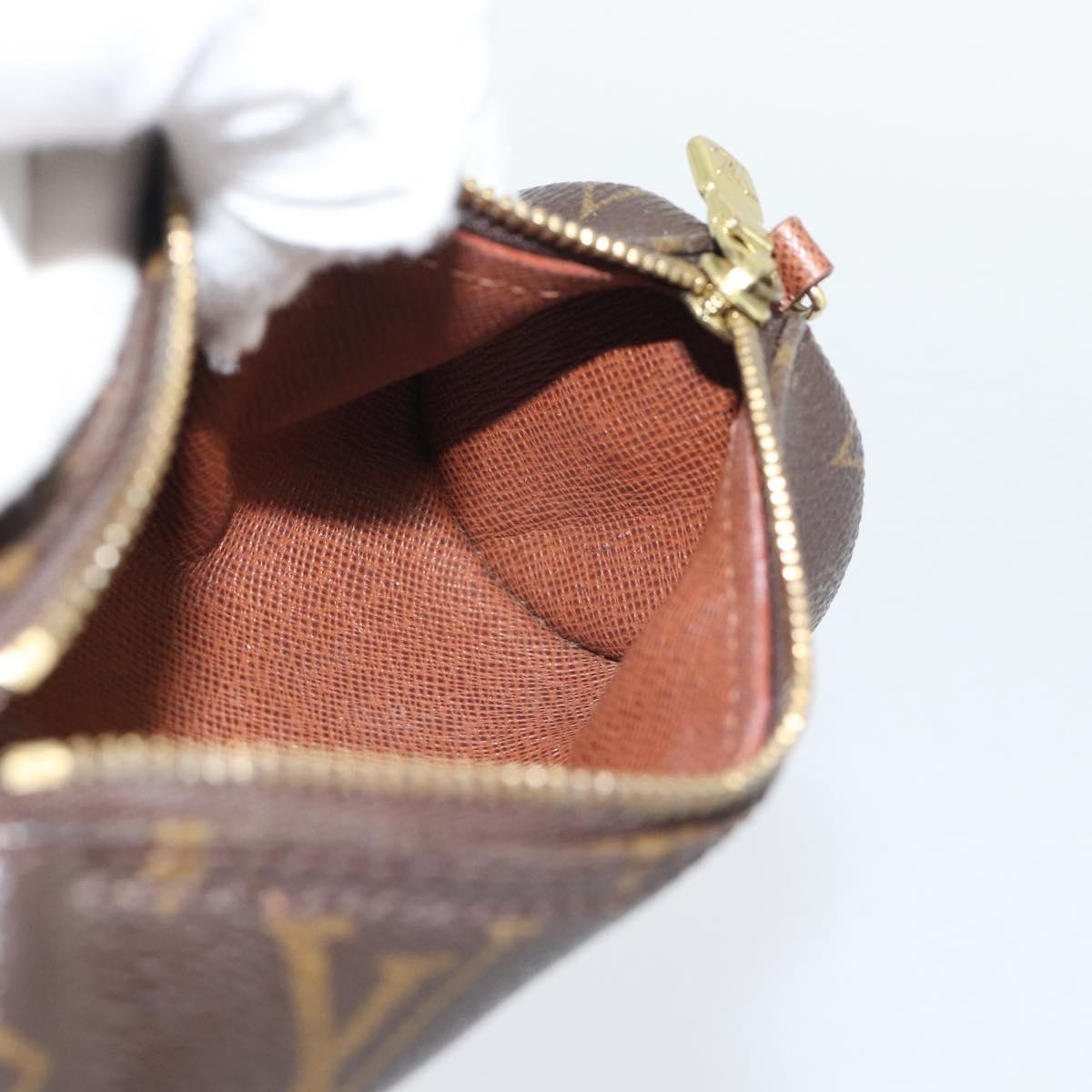 LOUIS VUITTON Monogram Papillon Pouch LV Auth 193561