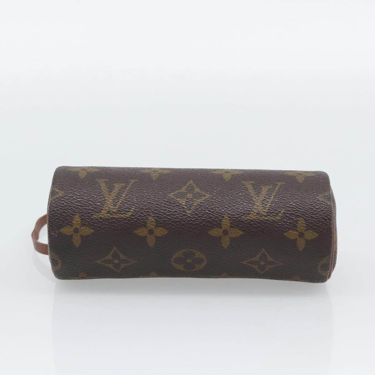 LOUIS VUITTON Monogram Papillon Pouch LV Auth 193561
