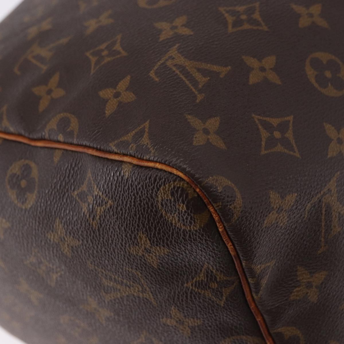 LOUIS VUITTON Monogram Speedy 40 Hand Bag M41522 LV Auth 193578