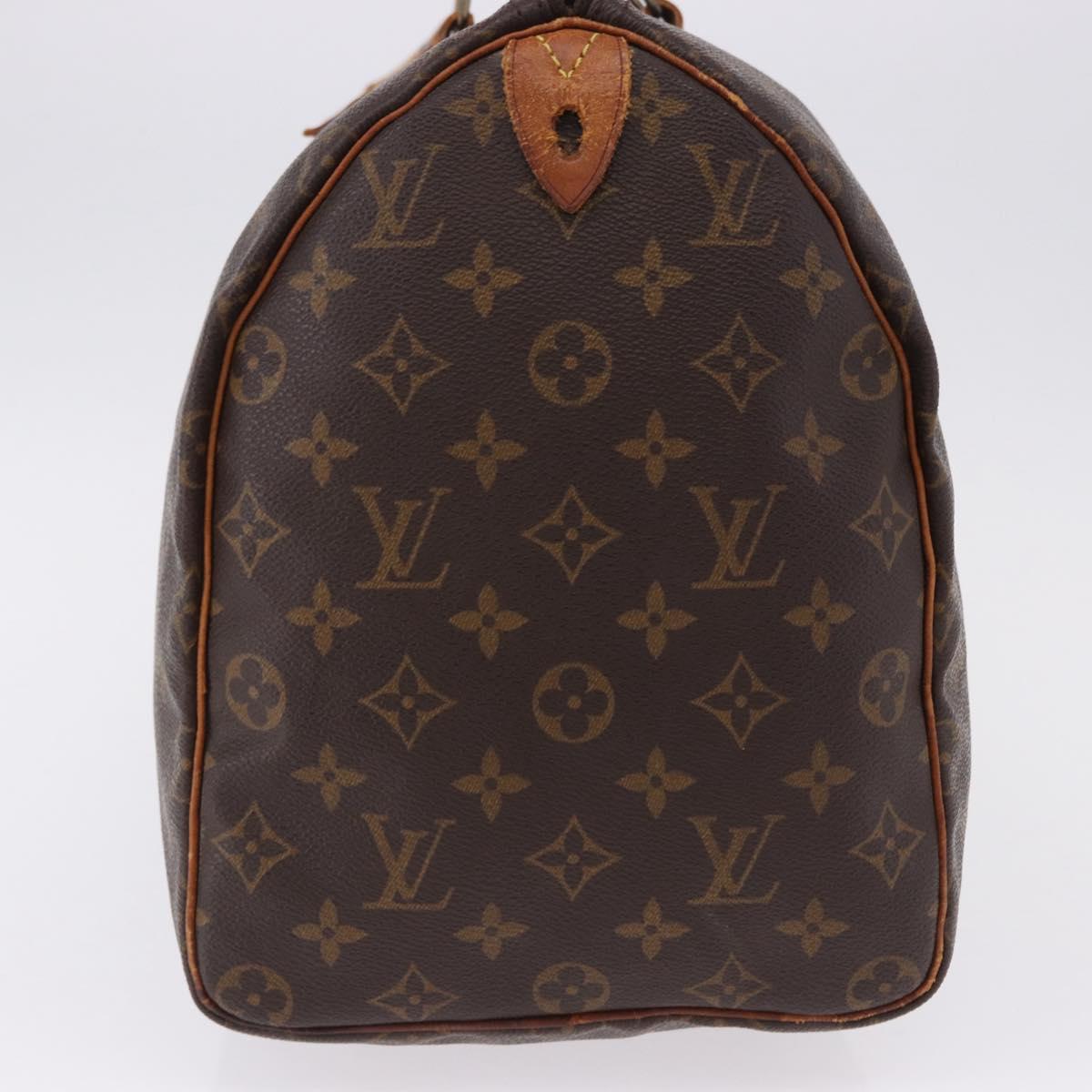 LOUIS VUITTON Monogram Speedy 40 Hand Bag M41522 LV Auth 193578