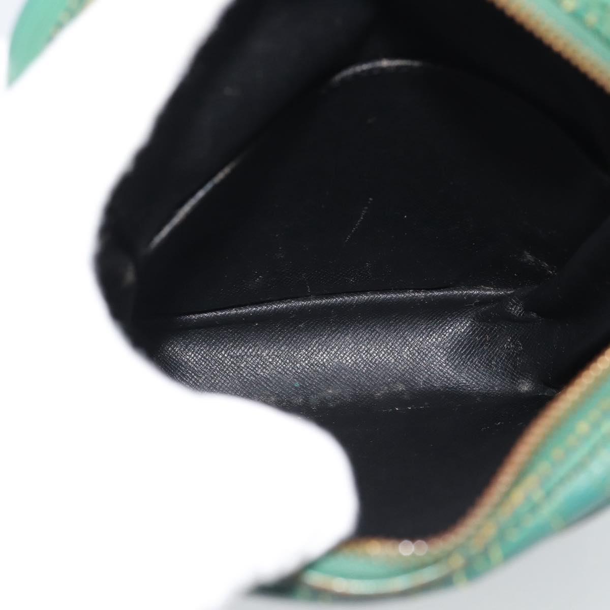 LOUIS VUITTON Epi Danube Shoulder Bag Green M45634 LV Auth 193584