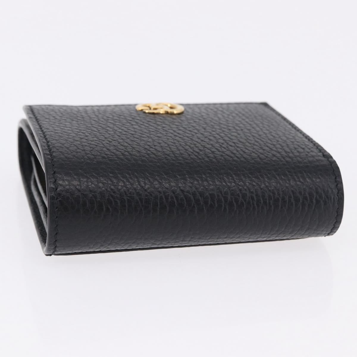 GUCCI GG Supreme Wallet PVC Leather Beige Gold 598587 Auth 193589M