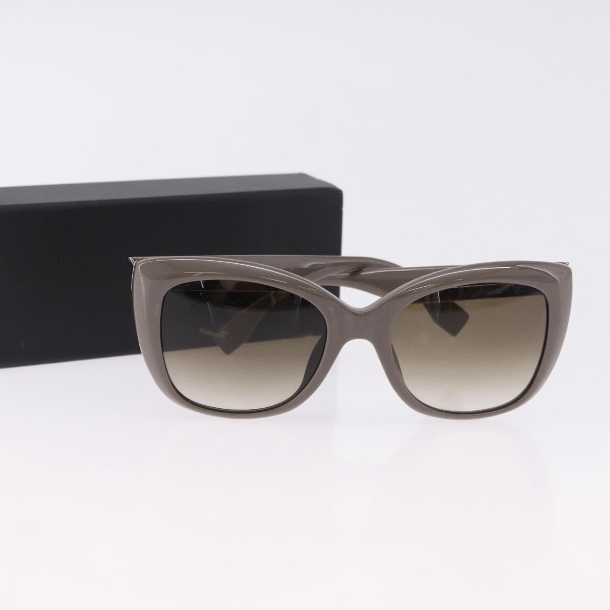 FENDI Sunglasses plastic Gray Auth 193596M