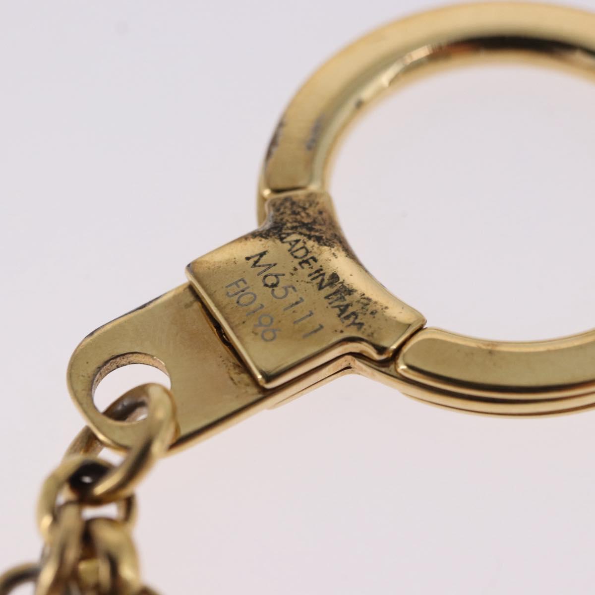 LOUIS VUITTON Fleur De Charm Gold M65111 LV Auth 193606