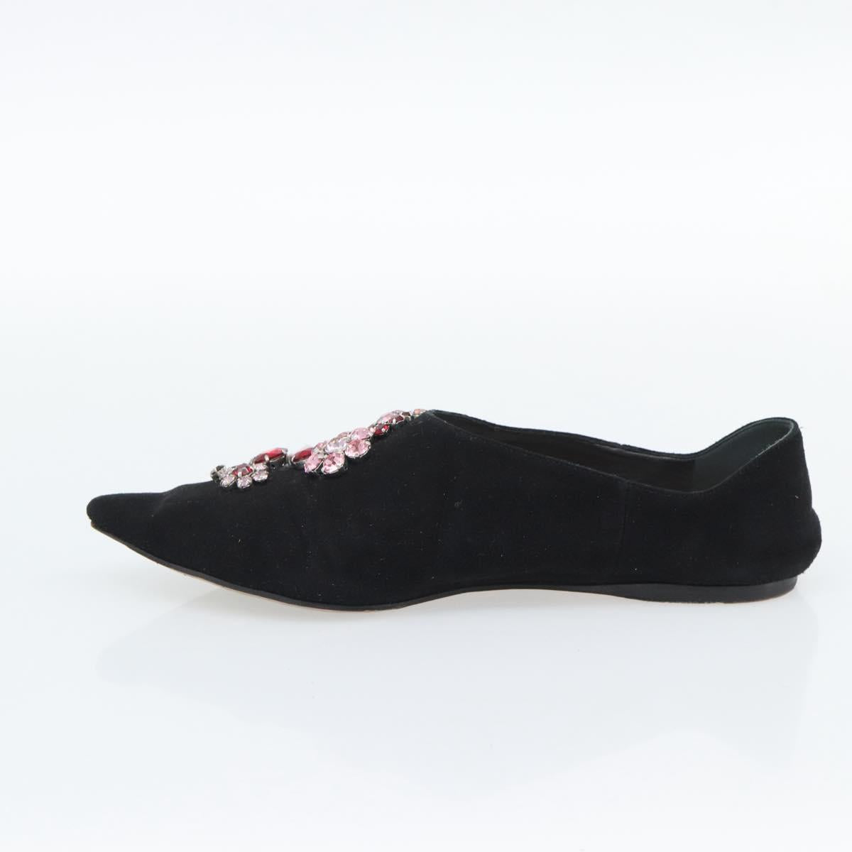 PRADA Shoes Suede Brown Auth 193714M