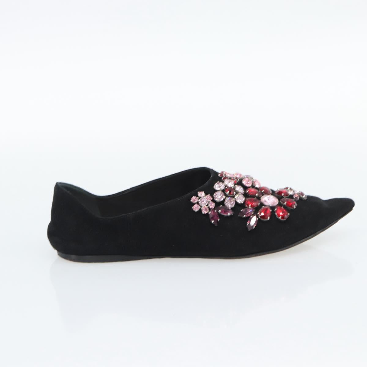 PRADA Shoes Suede Brown Auth 193714M