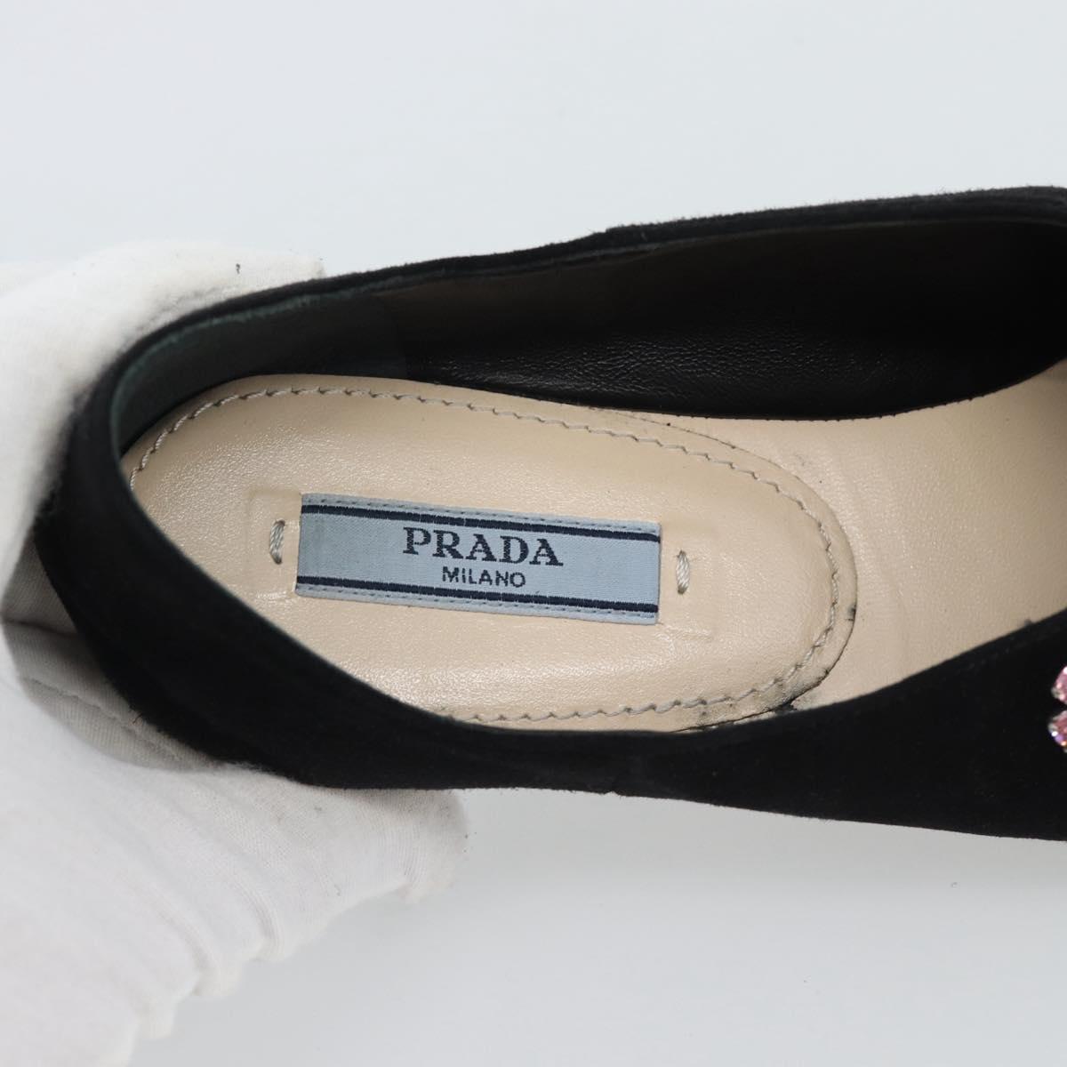 PRADA Shoes Suede Brown Auth 193714M