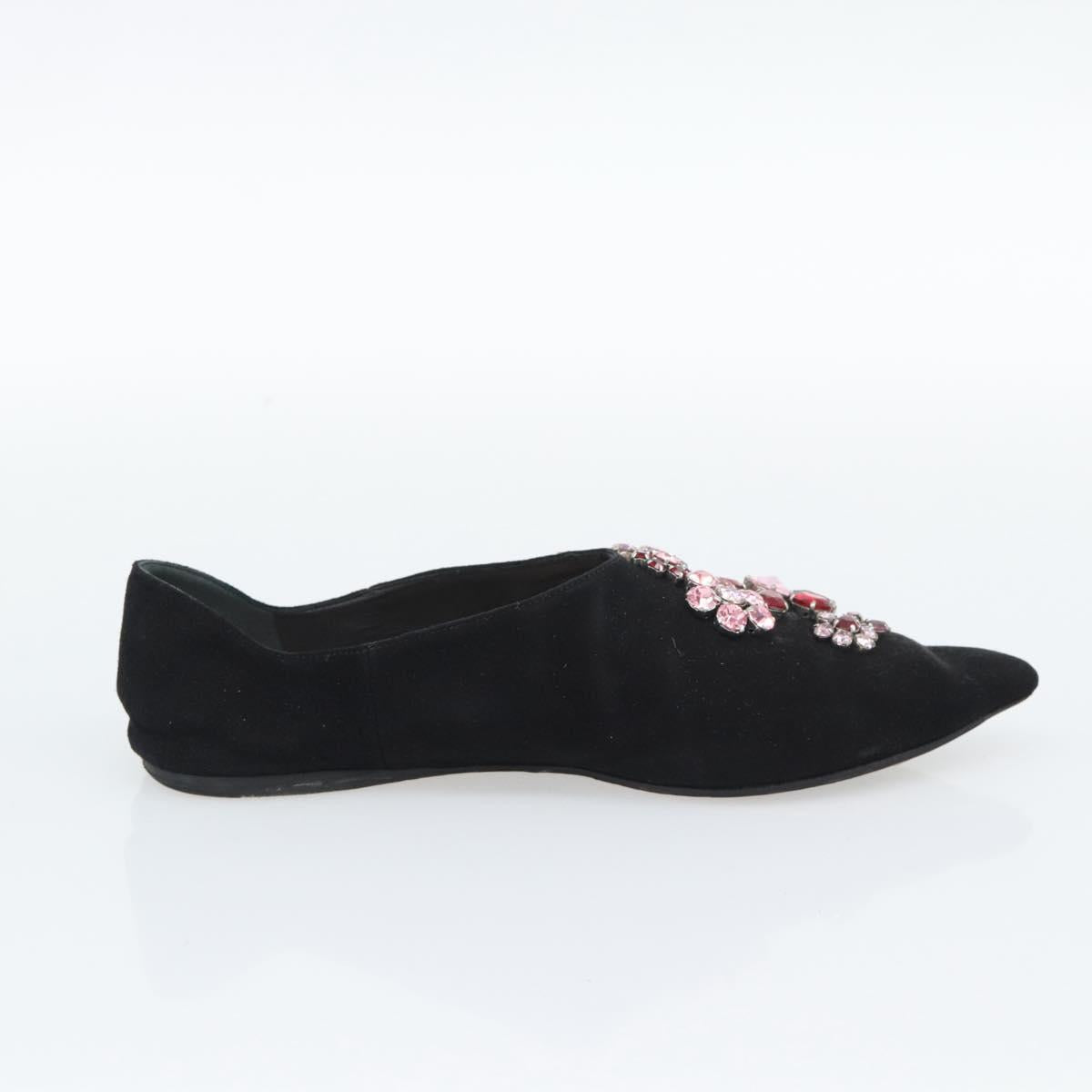 PRADA Shoes Suede Brown Auth 193714M