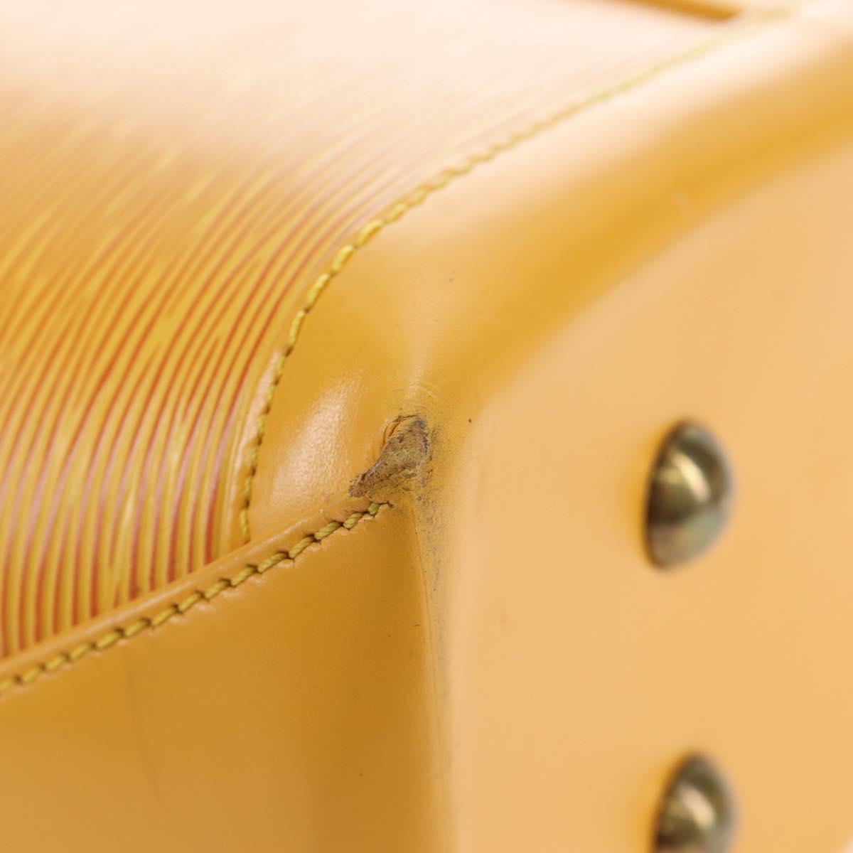 LOUIS VUITTON Epi Sack Weekend PM Hand Bag SPO LV Auth 193750SAV